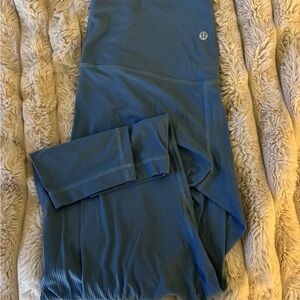 lululemon athletica steel blue Ribbed Leggings